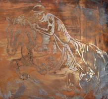 6 db rézkarcdúc, 20x14 és 24x16 cm között