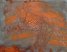 6 db rézkarcdúc, 20x14 és 24x16 cm között