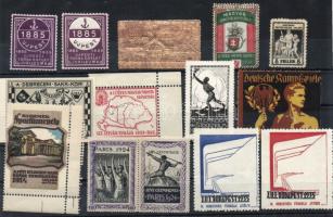 1914-1935 Sport 14db főleg magyar levélzáró