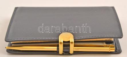 Zsebnotesz töltőceruzával, használatlan, 12x8 cm