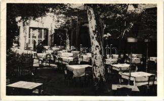 Szeged, Hádi Söröző, belső - 4 db régi képeslap / 4 pre-1945 postcards