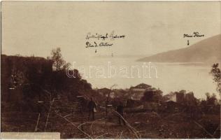 1910 Herceg Novi, Castelnuovo; soldiers, photo