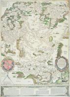 Lázár deák 1528-as térképe, reprint kiadás 1999, 80x55 cm