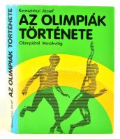 Papp László (1926-2003) ökölvívó, Balczó András (1938-) öttusázó, Keresztényi József olimpiatörténész aláírásai Keresztényi József: Az olimpiák története című könyvében.