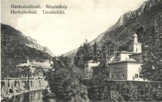 Herkulesfürdő, Baile Herculane; 15 db használatlan régi képeslap / 15 preé-1945 unused postcards