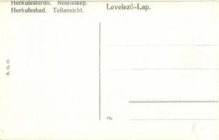 Herkulesfürdő, Baile Herculane; 15 db használatlan régi képeslap / 15 preé-1945 unused postcards