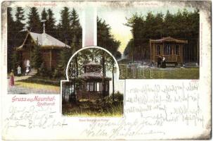 Lindhardt (Naunhof); König Albert Hütte, Fürst Otto Hütte, Fürst Bismark Hütte / rest houses (EK)