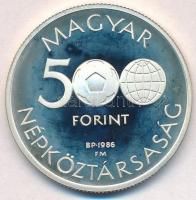 1986. 500Ft Ag "Labdarúgó Világbajnokság - Mexikó 1986 - Stadion" T:1(PP)
Adamo EM94