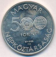 1986. 500Ft Ag "Labdarúgó Világbajnokság - Mexikó 1986 - Stadion" T:1
Adamo EM94