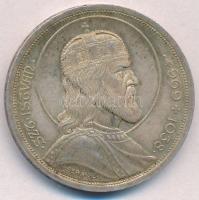 1938. 5P Ag Szent István T:2 patina, ph. Adamo P8.1