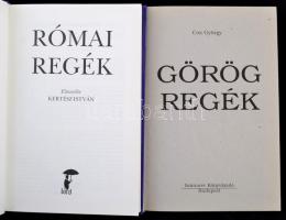 Vegyes könyvtétel, 3 db: 
Cox György: Görög regék. Fordította: Komáromy Lajos. Bp., é.n., Szintarév...