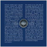 2015. 5Ft-200Ft (7xklf) forgalmi sor dísztokban, benne 50Ft Cu-Ni "Nemzeti és Történelmi Emlékh...