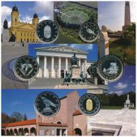 2015. 5Ft-200Ft (7xklf) forgalmi sor dísztokban, benne 50Ft Cu-Ni "Nemzeti és Történelmi Emlékh...