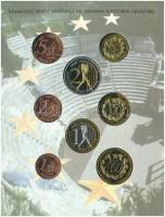 Bulgária 2004. "Olimpiai Euro Próbaveretek" 1c-2E (8xklf) fémpénz szettben, díszkiadás T:1...