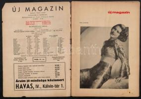 1938 Új Magazin 38. évfolyam 12. szám, sok érdekes fotóval