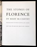 Mary McCarthy: The Stones of Florence. New York, 1959, Harcourt, Brace & Company. Kiadói egészvá...