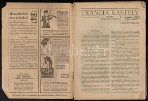 1916-1918 A Milliók Könyve című folyóirat 3 db száma, Faragó Géza által tervezett címlapokkal