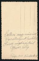 1933 Táncos hölgy, Kubla Foto Olomouc, hátulján feliratozva, 13,5×8,5 cm