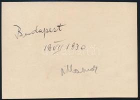 1930 Budapesti utcakép villamossal, fotó, hátulján feliratozva, 8,5×6 cm