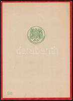 cca 1930 Magyar Királyi Posta díszes távirat, 5 db, 25x18,5 cm