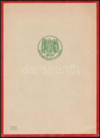 cca 1930 Magyar Királyi Posta díszes távirat, 5 db, 25x18,5 cm