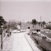 1966 Budapest, sorompó a Hungária körúton, Kotnyek Antal (1921-1990) fotóriporter hagyatékából 8 db ...
