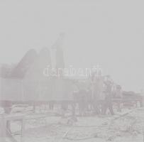 1966 Balatonfüredi hajógyár, Kotnyek Antal (1921-1990) fotóriporter hagyatékából 7 db professzionáli...