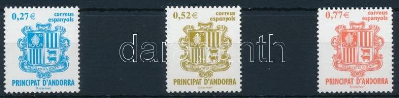Andorra címere sor, Andorra's coat of arms set