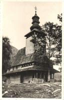 Podkarpatska Rus, Dreveny kostelik v Bystre / Kárpátaljai görögkeleti fatemplom / Transcarpathian Ruthenian orthodox wooden church