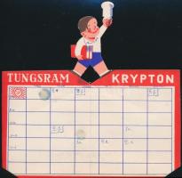 Tungsram reklámos órarend