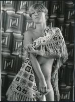 cca 1976 Kendőzetlenül, 3 db szolidan erotikus, vintage fotó, 24x18 cm és 24x14 cm / 3 erotic photos