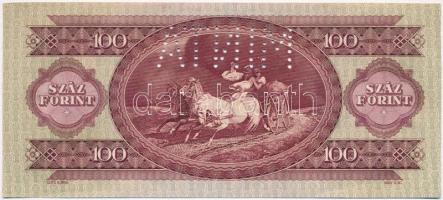 1949. 100Ft "B 665 - 091805" vízszintes "MINTA" perforációval T:I
