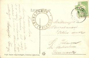 Dobsina, az első 1903. évi jégünnep képe, Nyári korcsolyázás a jégbarlangban, belső. Fejér Endre kia...