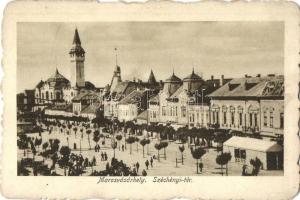 Marosvásárhely, Targu Mures; Széchenyi tér. Márványi kiadása / square (EK)