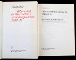 2 db könyv: Barsi József: Utazás ismeretlen állomás felé 1849-1856. Berzsenyi Lénárd rajzai az olmüt...
