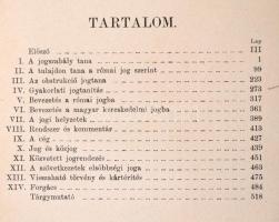 Szászy-Schwarz Gusztáv: Parega vegyes jogi dolgozatok. Magyar Jogászegylet Könyvkiadó Vállalata V. é...