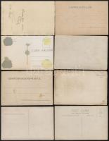 cca 1900 és 1930 közötti időből, 13 db privát katonai fotólap, öt feliratozva, 9x14 cm