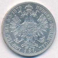 Ausztria 1879. 1Fl Ag "Ferenc József" T:2 
Austria 1879. 1 Florin Ag "Franz Joseph&q...