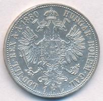 Ausztria 1880. 1Fl Ag "Ferenc József" T:1-,2 kis karcok
Austria 1880. 1 Florin Ag "F...