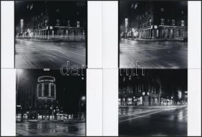 cca 1977 Budapest, 21 db szabadon felhasználható, vintage negatív, 6x6 cm és 6x7 cm