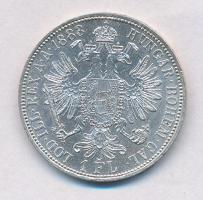 Ausztria 1883. 1Fl Ag "Ferenc József" T:1-,2 
Austria 1883. 1 Florin Ag "Franz Josep...