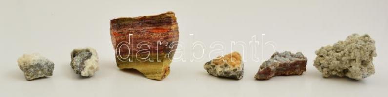 5 db érdekes ásvány, különböző méretben