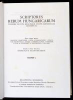 Scriptores Rerum Hungaricarum I-II. Bp., 1999, Nap Kiadó. Kiadói műbőr-kötésben, jó állapotban. Repr...