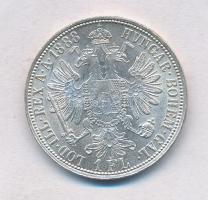 Ausztria 1888. 1Fl Ag "Ferenc József" T:1-,2 
Austria 1888. 1 Florin Ag "Franz Josep...