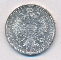 Ausztria 1891. 1Fl Ag "Ferenc József" T:1-,2 
Austria 1891. 1 Florin Ag "Franz Josep...