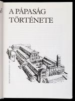Gergely Jenő: A pápaság története. Bp., 1982, Kossuth. Kiadói egészvászon kötés, kissé szakadozott p...