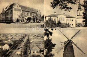 10 db főleg régi magyar városképes lap / 10 mostly pre-1945 Hungarian town-view postcards