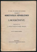 1925 Az 1922. évi június h 16-ikára összehívott Nemzetgyűlés képviselőinek lakáskönyve, 48 p.