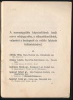 1925 Az 1922. évi június h 16-ikára összehívott Nemzetgyűlés képviselőinek lakáskönyve, 48 p