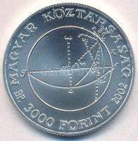 2002. 3000Ft Ag "Bolyai János" T:BU 
Adamo EM180